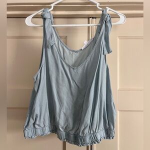 NWOT Tie Shoulder Tank